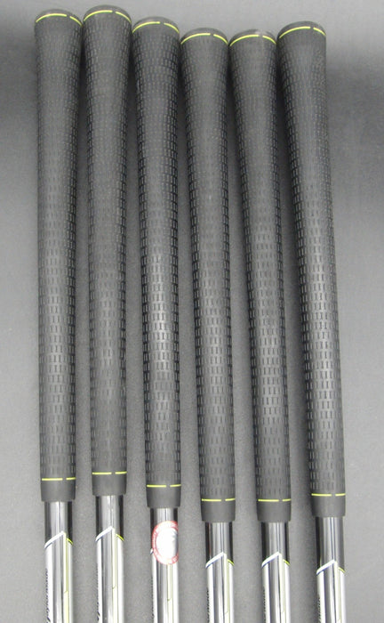 Set of 6x TaylorMade M1 2017 Irons 5-PW Regular Graphite Shafts Black Grips