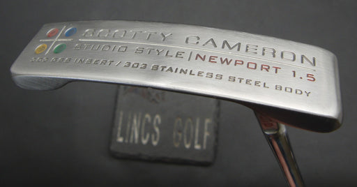 Titleist Scotty Cameron Studio Style Newport 1.5 Putter 88cm Length Steel Shaft