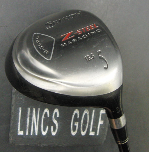 Srixon Z-Steel Maraging 18.5º 5 Wood Stiff Graphite Shaft Golf Pride Grip