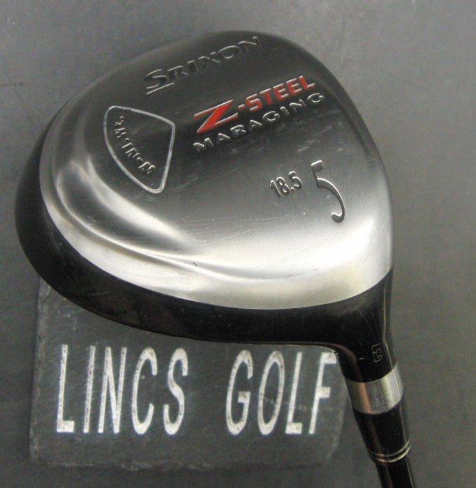 Srixon Z-Steel Maraging 18.5º 5 Wood Stiff Graphite Shaft Golf Pride Grip