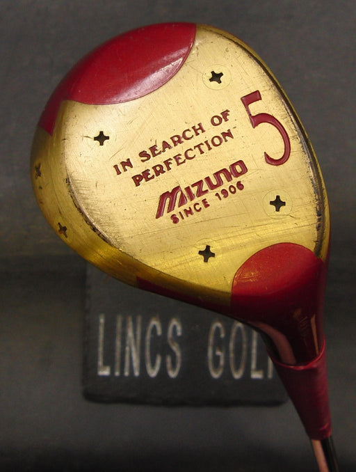 Ladies Wooden Mizuno Ariel Since 1906 5 Wood Ladies Steel Shaft Mizuno Grip