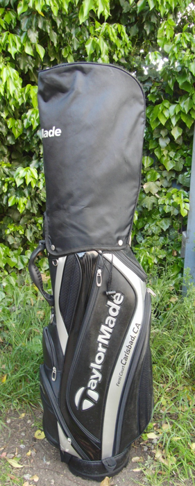 5 Division TaylorMade Carlsbad CA Golf Cart Carry Trolley Golf Clubs Bag*