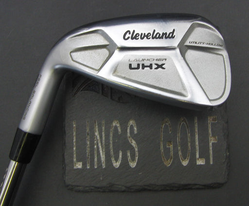 Left-Handed Cleveland Launcher UHX 30° 7 Iron Regular Steel Shafts Lamkin Grips