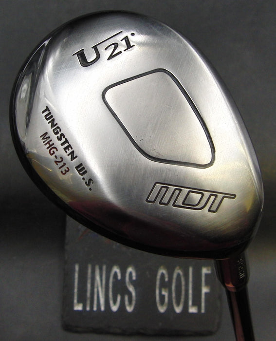 Japanese Asahi Golf MDT U 21° Hybrid Regular Graphite Shaft MDT Grip