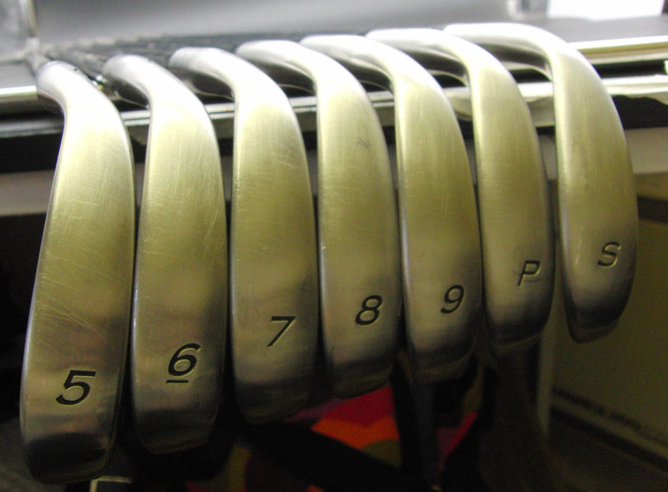 Set of 7x TaylorMade rac OS Irons 5-SW Regular Graphite Shafts with Grips