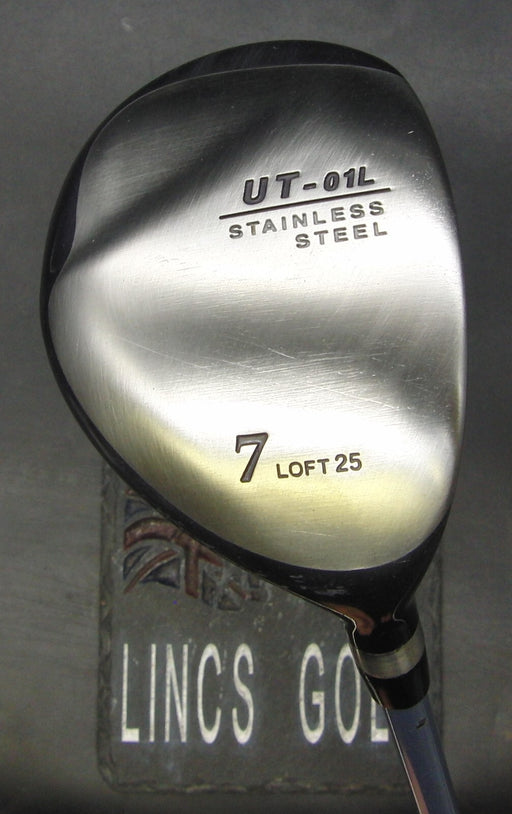 Unbranded UT-01L Stainless Steel 25° 7 Wood Ladies Graphite Shaft Chaucer Grip