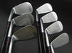 Set of 7 Mizuno Power Blade Irons 5-SW Stiff Graphite Shafts Royal Grips*