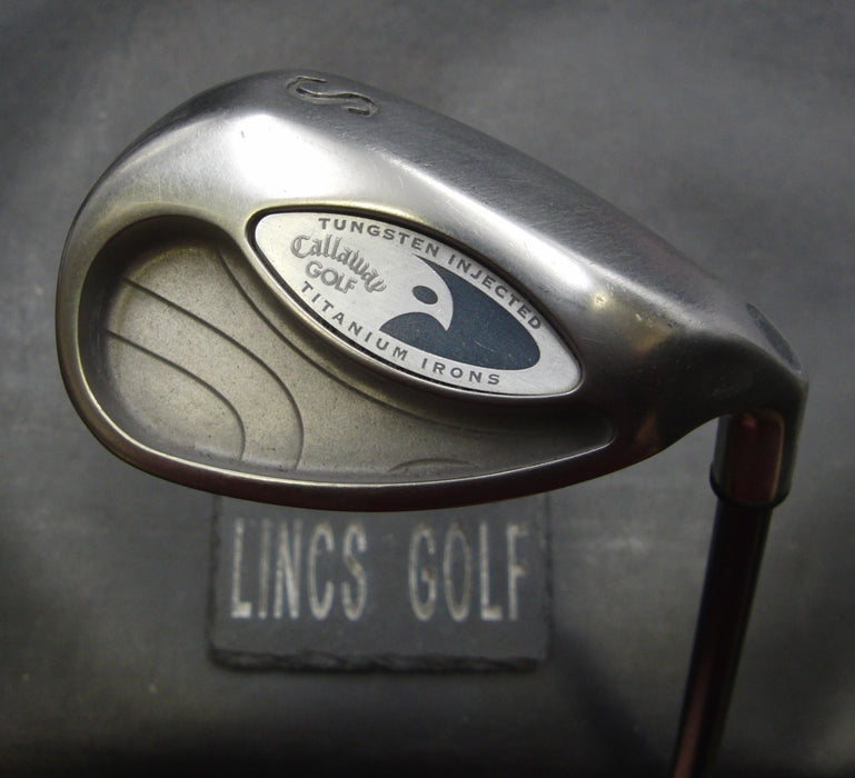 Callaway Hawkeye Sand Wedge Stiff Graphite Shaft Golf Pride Grip