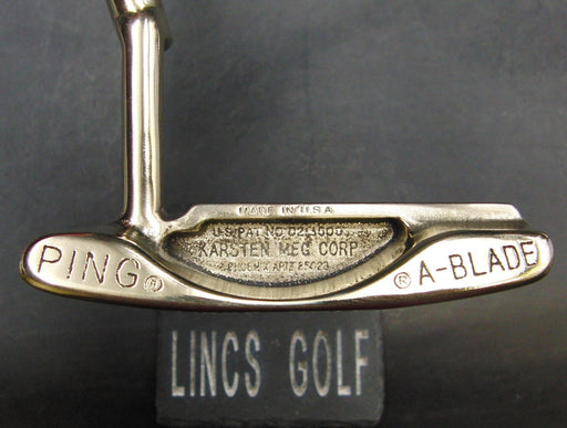 Paint Filled Ping A-Blade Karsten Putter 84.5cm Length Steel Shaft