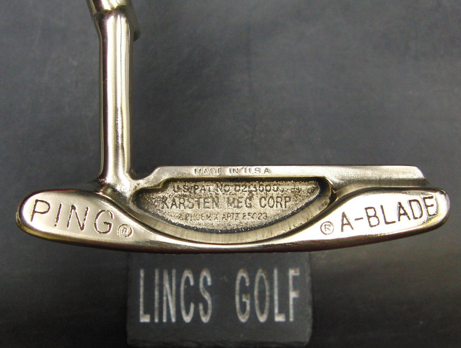 Paint Filled Ping A-Blade Karsten Putter 84.5cm Length Steel Shaft