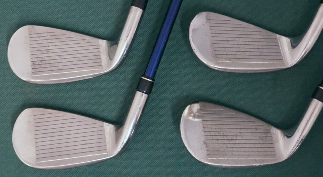 Japanese Set of 4 x MacGregor Mactec NV-R Irons 7-PW Regular Graphite Shafts