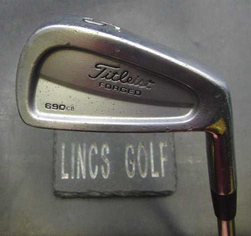 Titleist 690 CB Forged 5 Iron Regular Steel Shaft Titleist Grip