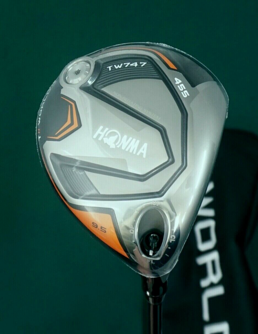 NEW Honma T World TW747 9.5° Driver Stiff Graphite Shaft Honma Grip + H/C & Tool