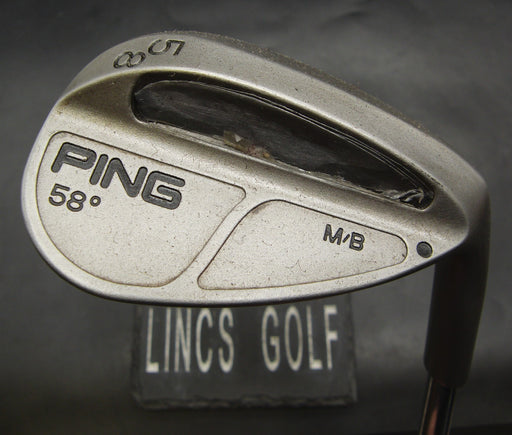 PING M/B Black Dot 58° Sand Wedge Regular Steel Shaft Ping Grip