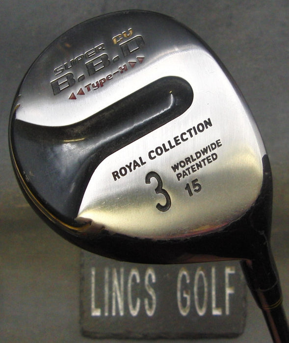 Royal Collection BBD 15° 3 Wood Regular Graphite Shaft Royal Collection Grip