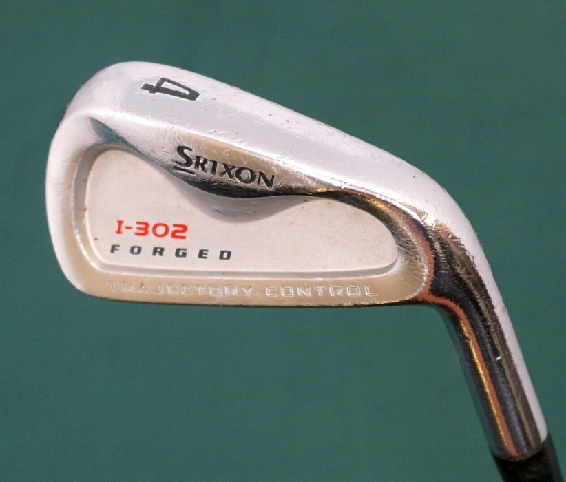 Srixon I302 Forged Trajectory Control 4 Iron Stiff Steel Shaft Karma Grip