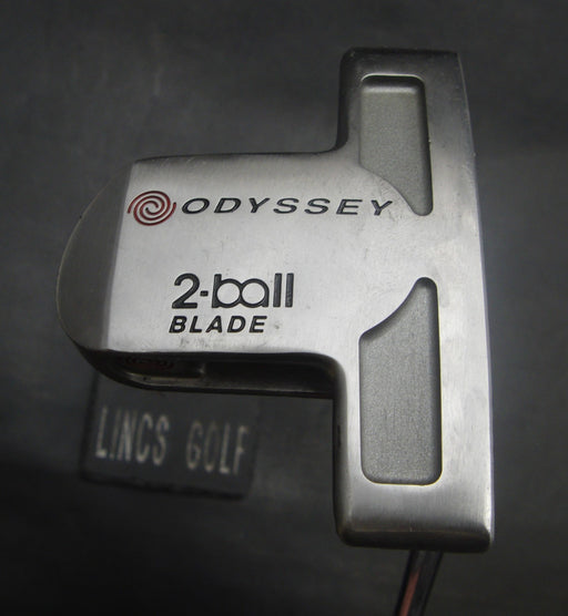 Odyssey White Hot 2-Ball Blade Putter Steel Shaft 84cm Length Odyssey Grip*