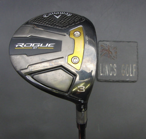 Callaway Rogue ST Max 16° 3 Wood Extra Stiff Graphite Shaft Psyko Grip **