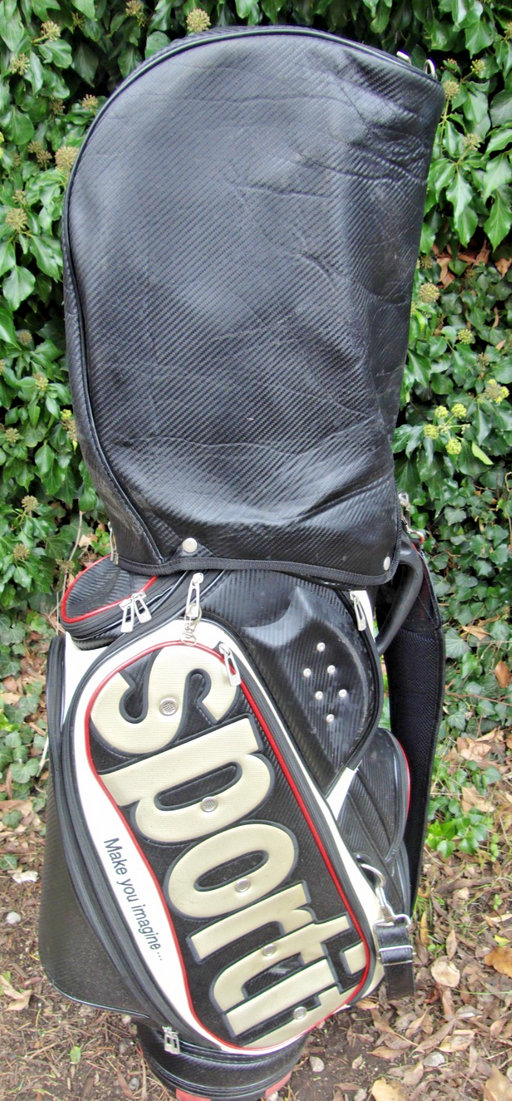 6 Division Le Coq Sportif Golf Cart Carry Trolley Golf Clubs Bag*