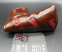 Luxury PSYKO GOLF Embroidered Vintage Look Genuine Leather Putter Head Cover