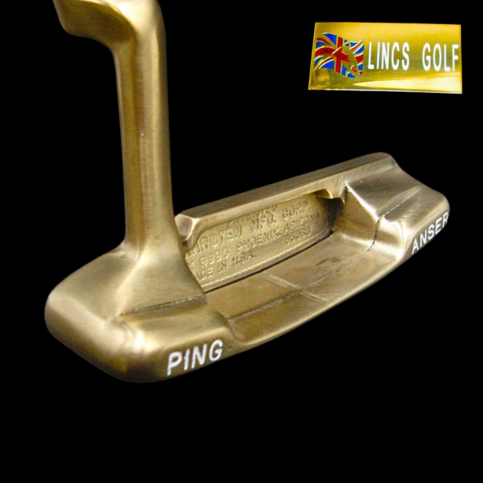 Custom Milled Hunger Games Themed Ping Anser Putter 86cm Genuine Leather HC