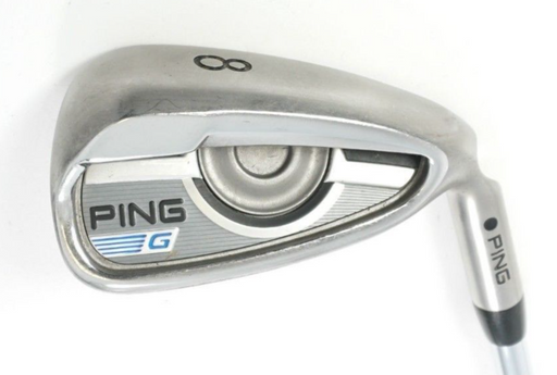 Ping G Series Black Dot 8 Iron CFS SR (Senior) Steel Shaft Ping Grip