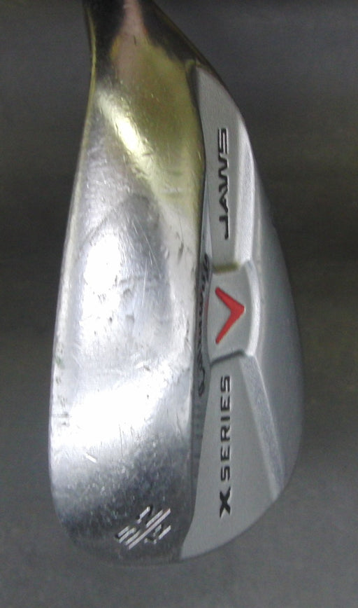 Callaway X Series Jaws 52° Gap Wedge Regular Steel Shaft Callaway Grip