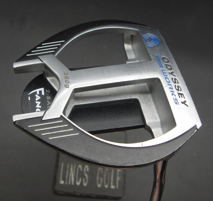 Odyssey Works 2-Ball Fang 360g Putter 87m Length Steel Shaft Odyssey Grip*