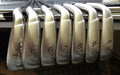 Set of 7x TaylorMade Burner 2009 Irons 4-PW Uniflex Steel Shafts*