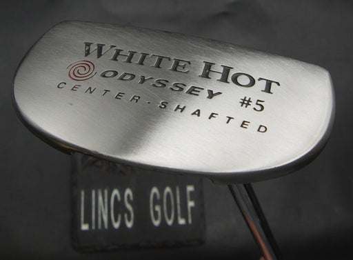 Odyssey White Hot #5 Center Shafted Putter 81cm Length Steel Shaft with Grip