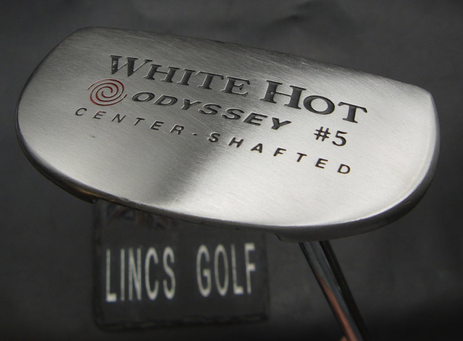 Odyssey White Hot #5 Center Shafted Putter 81cm Length Steel Shaft with Grip