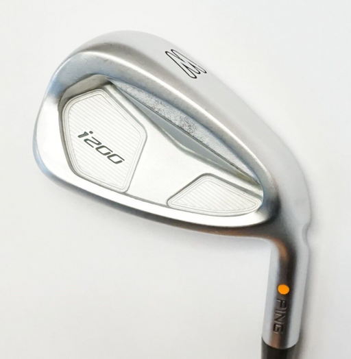 Ping i200 Orange Dot Pitching Wedge Rifle 6.0 Stiff Steel Shaft Lamkin Grip