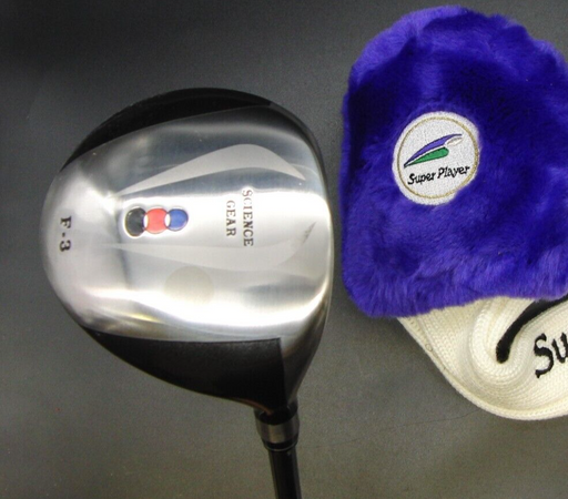 Japanese Science Gear F3 Wood Regular Graphite Shaft Lamkin Grip + Head Cover