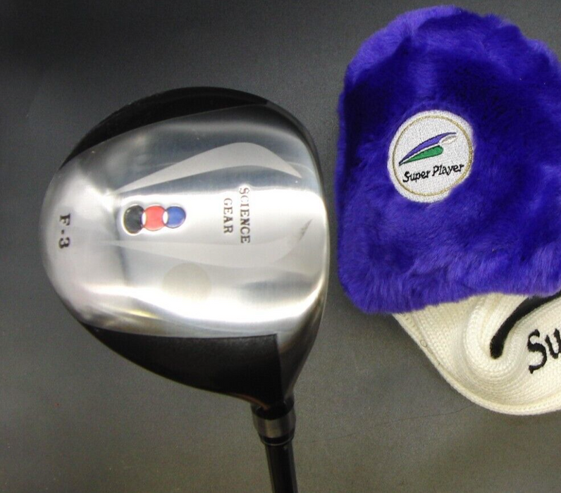 Japanese Science Gear F3 Wood Regular Graphite Shaft Lamkin Grip + Head Cover