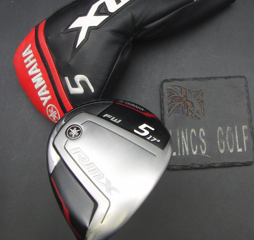 Yamaha RMX 17° 5 Wood Regular Graphite Shaft Golf Pride Grip + RMX Head Cover