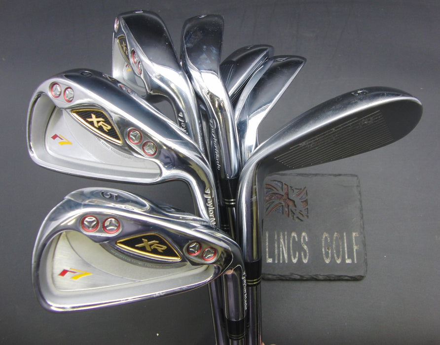 Set of 7 TaylorMade R7 XR 5-SW Irons Regular Steel Shafts PGM Grips*