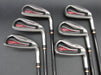 Set of 6x Mizuno JPX A25 5-PW Irons Regular Graphite Shafts Black Grips
