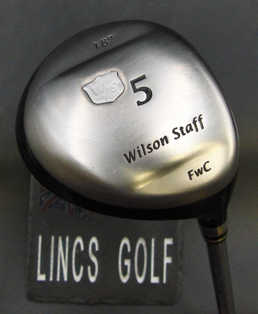 Ladies Wilson Staff Fw 18° 5 Wood Ladies Graphite Shaft Golf Pride Grip