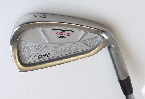Mizuno T Zoid Sure 3 Iron True Temper Regular Flex Steel Shaft Benross Grip