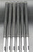 Set of 6 x Cleveland CG-C Irons 6-SW Stiff Steel Shafts Cleveland Grips