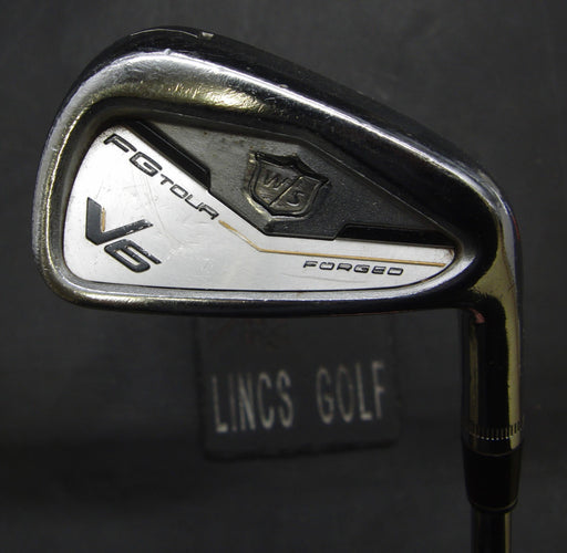 Wilson FG Tour Forged V6 7 Iron Stiff Steel Shaft Golf Pride Grip