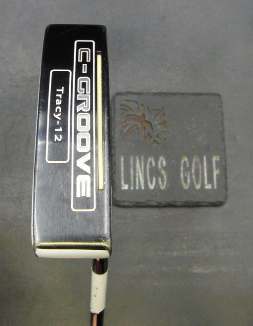Yes C-Groove Tracy 12 Putter Steel Shaft 89cm Length Super Stroke Grip + HC