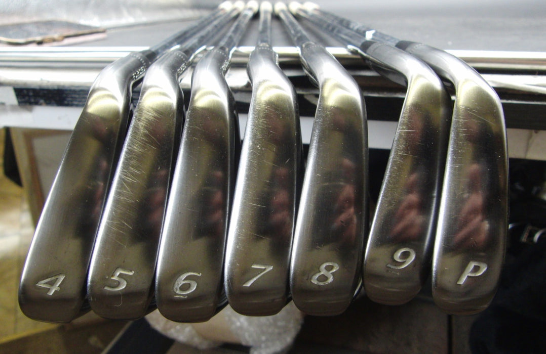 Set of 7x Adams Idea Pro a12 4-PW Irons Stiff Steel Shafts Golf Pride Grips
