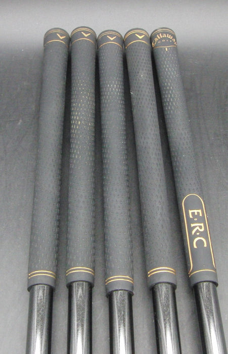 Set of 5x Callaway ERC Fusion 5-9 Irons Regular Graphite Shafts Callaway Grips