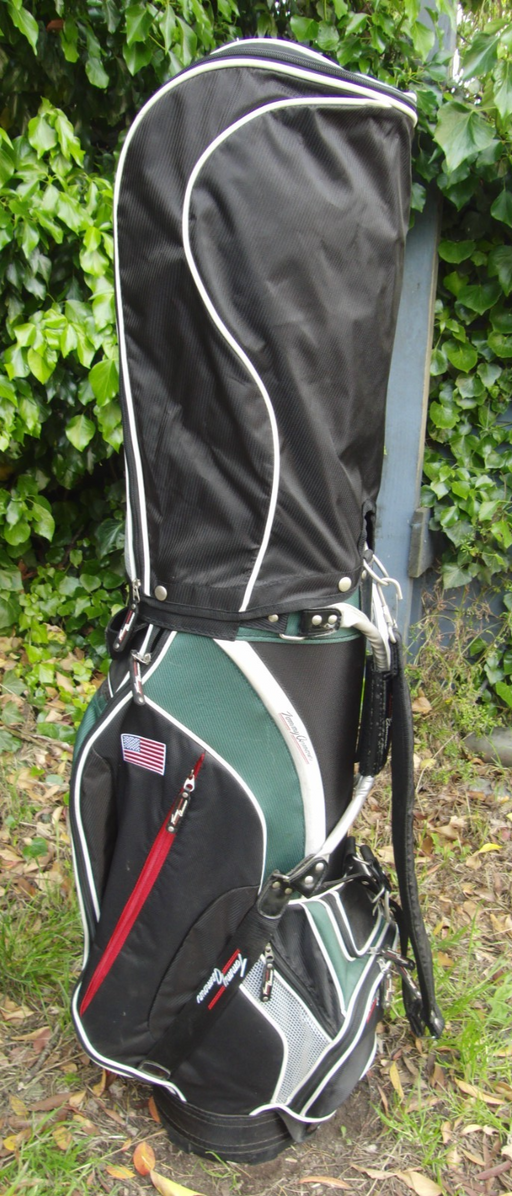 6 Division Tommy Armour Carry Cart Trolley Golf Clubs Bag*