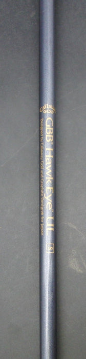 Callaway Big Bertha Hawk Eye 9° Driver Stiff Graphite Shaft Spalding Grip