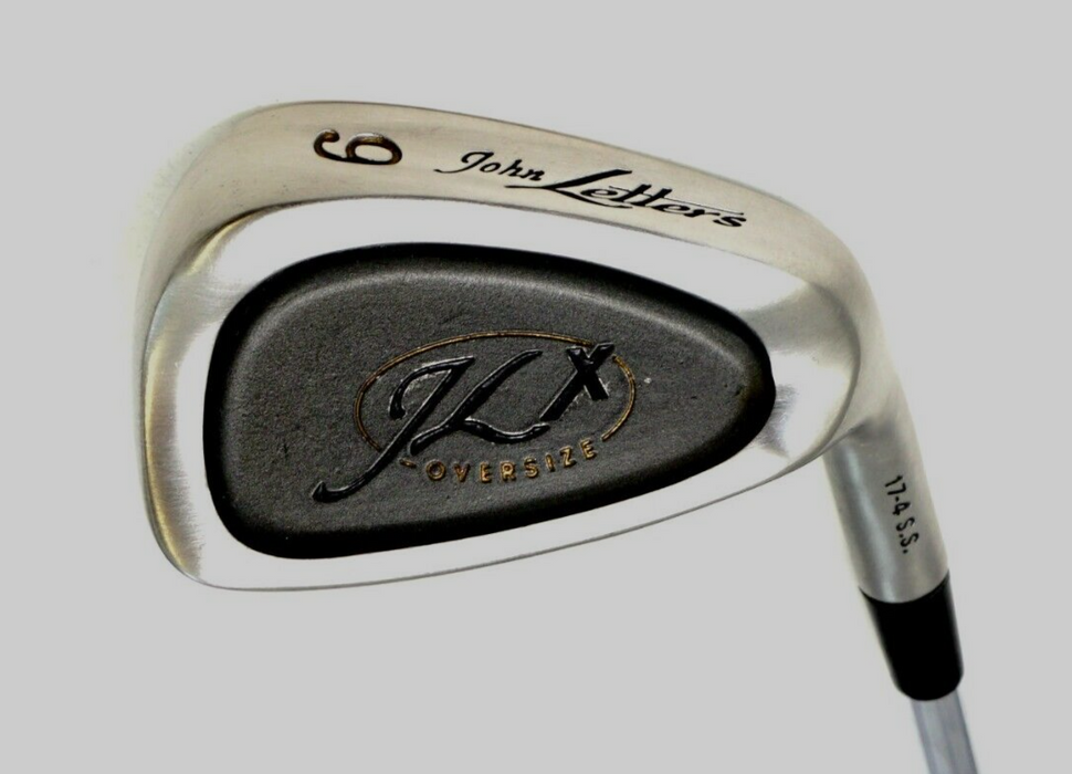 John Letters JLX Oversize 9 Iron True Temper Regular Steel Shaft Lamkin Grip