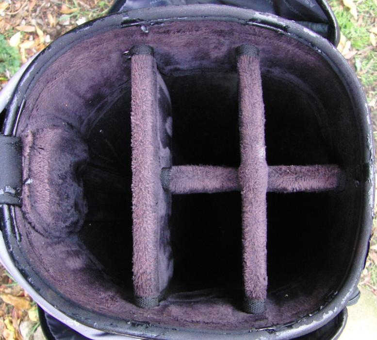 5 Division Ashworth EST 1987 Carry Trolley Golf Clubs Cart Bag*