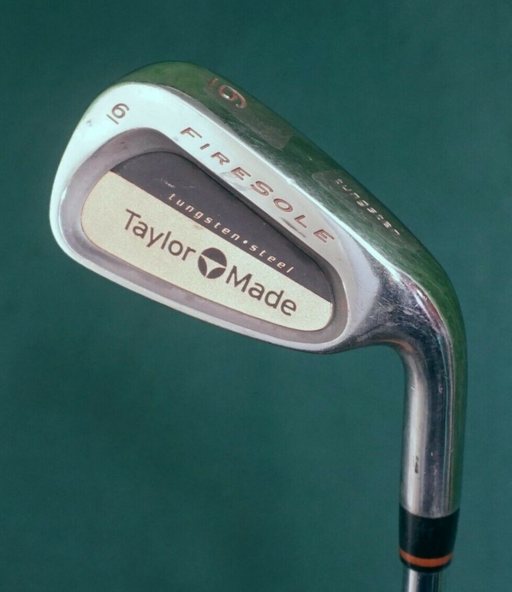 TaylorMade Firesole Tungsten Titanium 6 Iron Stiff Steel Shaft Golf Pride Grip