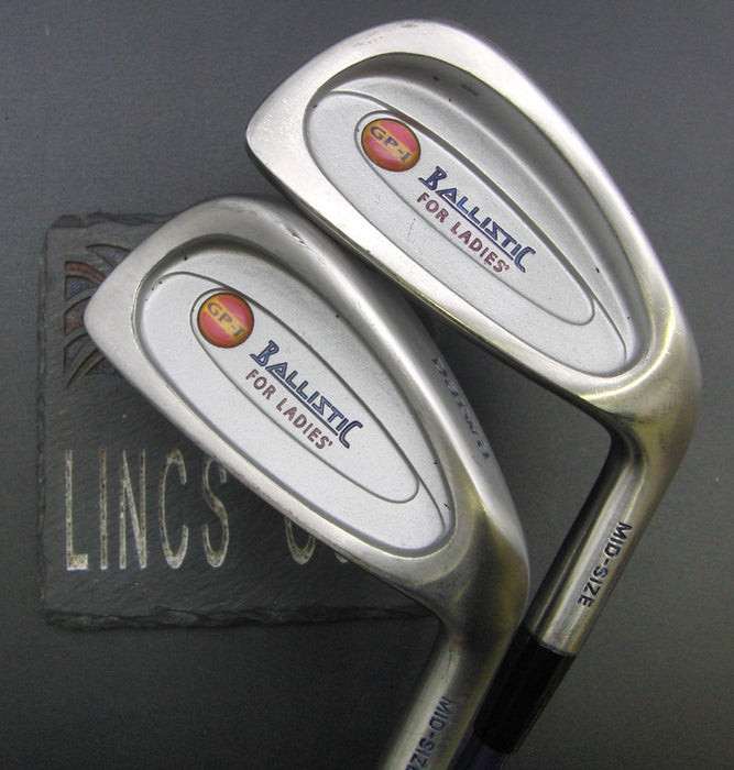 Set of 2 Ladies Daiwa GP-1 Ballistic Mid-Size 5+6 Irons Ladies Graphite Shafts